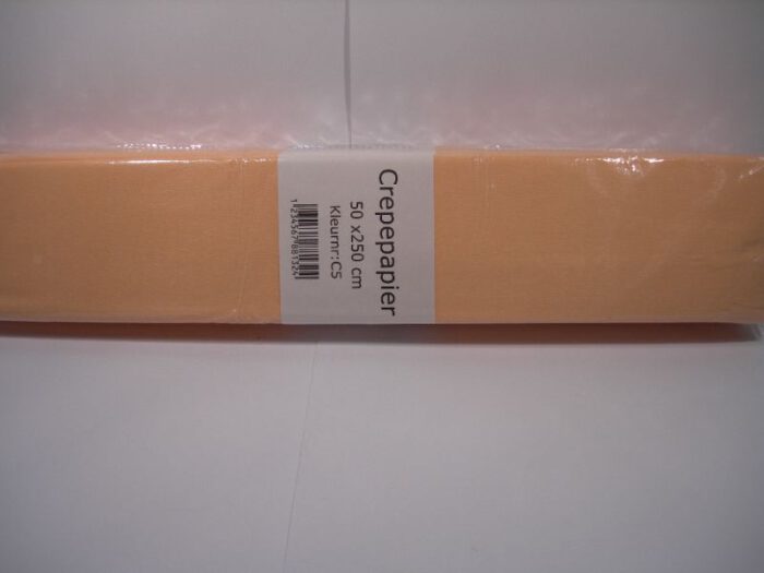 Crepe  Papier Zalm