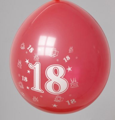 Cijfer ballonnen