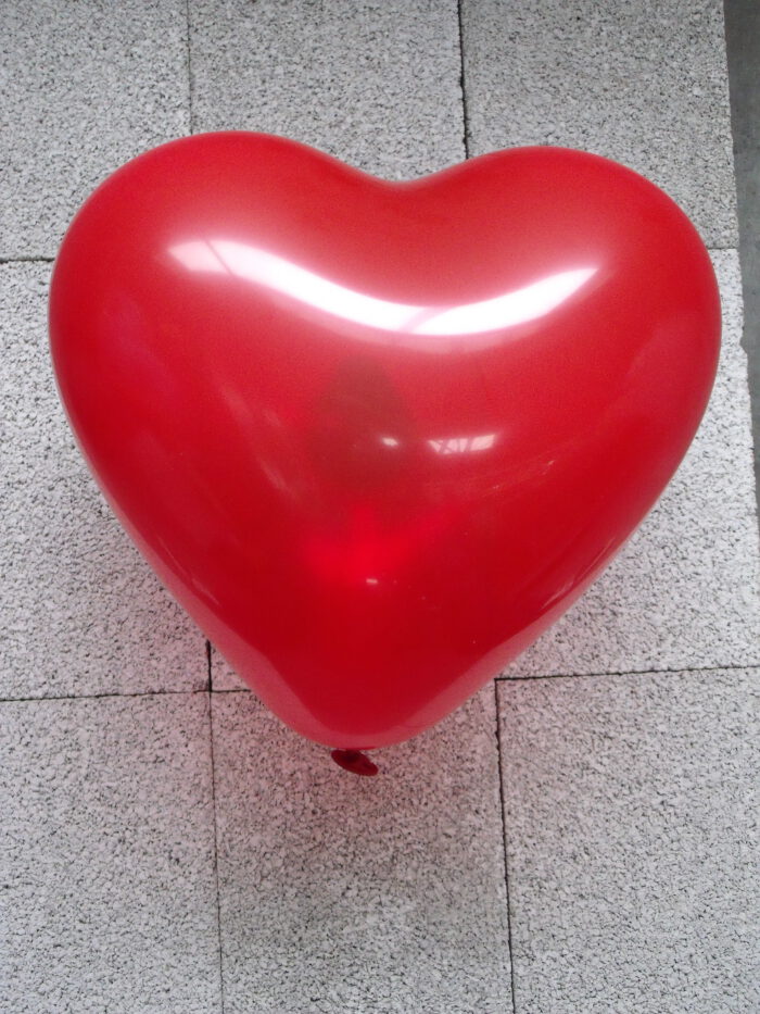 Hartballonnen Rood 5 Inch